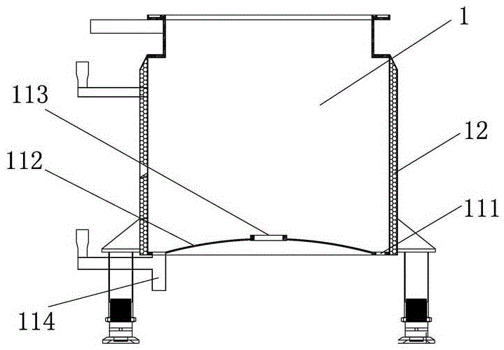 Vacuum frying pot