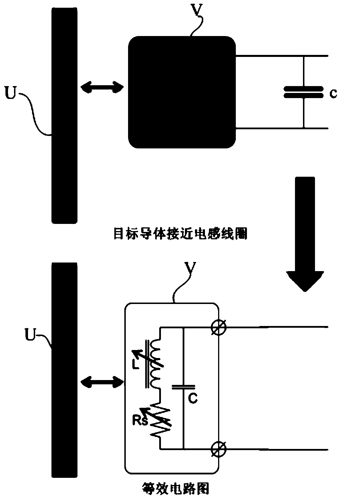 An inductive side key and terminal equipment