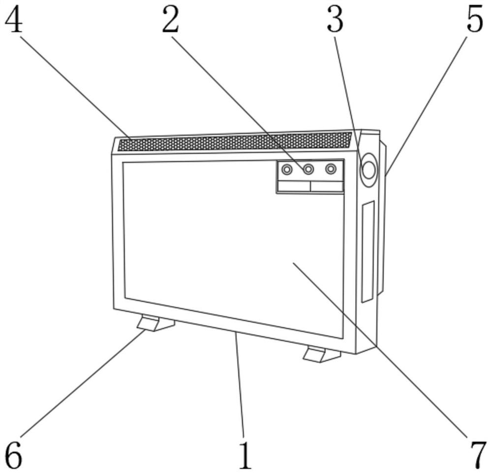 Heat accumulating type electric heater