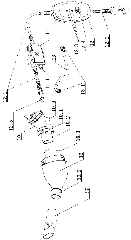 Intelligent micro-grid nebulization device and nebulization system