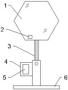 Advanced mathematics probability demonstration device