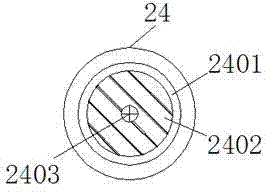 Energy-saving type agricultural fertilizer mixing and application integrated device