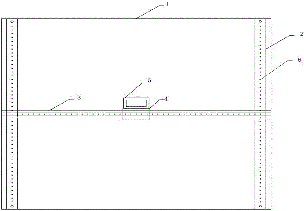 Measurement device and method for fracture shapes after physical model samples are fractured