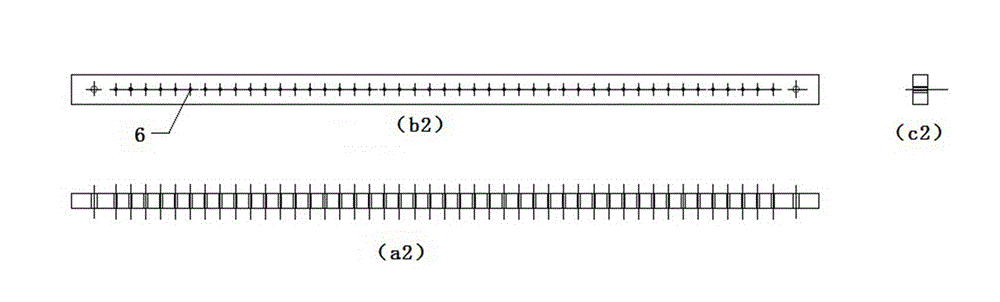 Measurement device and method for fracture shapes after physical model samples are fractured