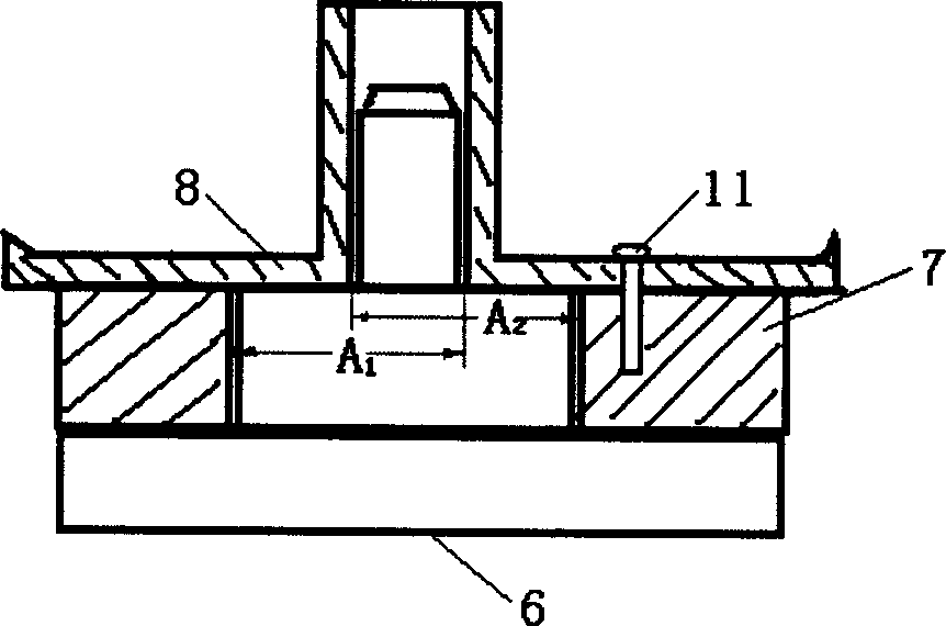 Double-cylinder rotary compressor eccentrically assembling method