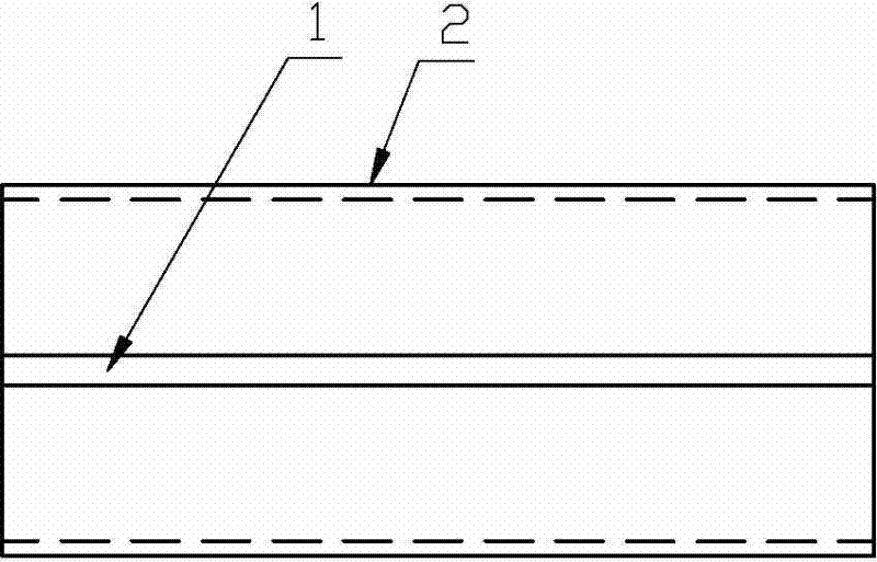 Seamless titanium welded pipe and manufacturing method thereof