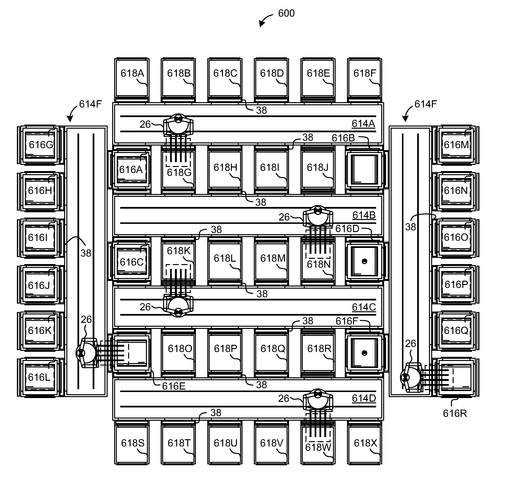 Apparatus and method for processing substrates using one or more vacuum transfer chamber units