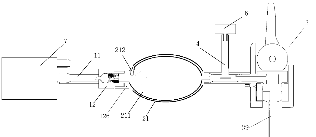 Air non-return pressure relief device