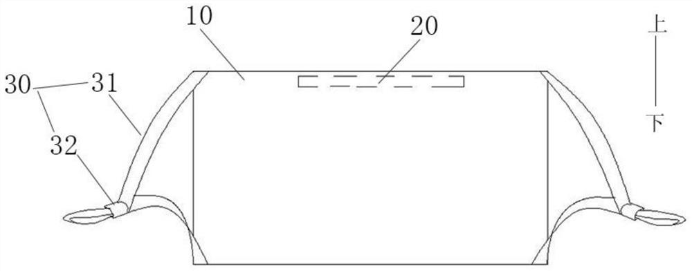 Pearl antibacterial non-woven fabric medical protective mask and preparation method thereof