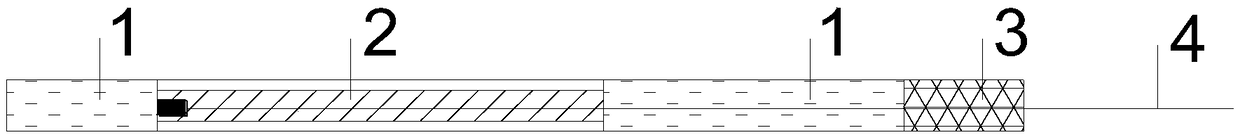 Tunnel excavation water pressure blasting construction method