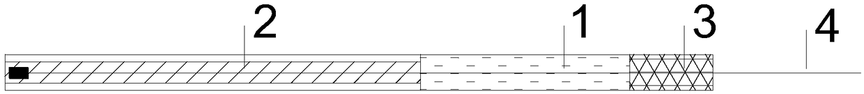 Tunnel excavation water pressure blasting construction method