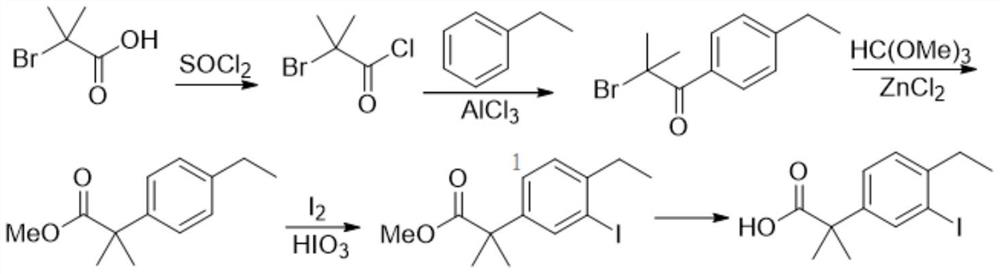 A kind of preparation method of alectinib intermediate