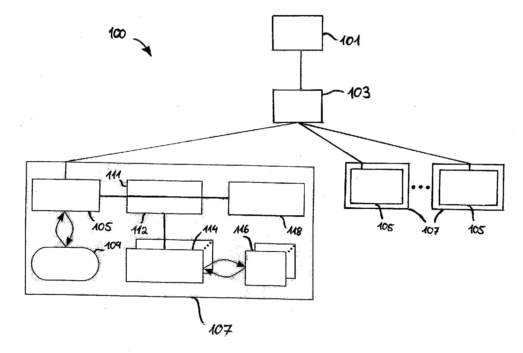 Search Method for a Containment-Aware Discovery Service