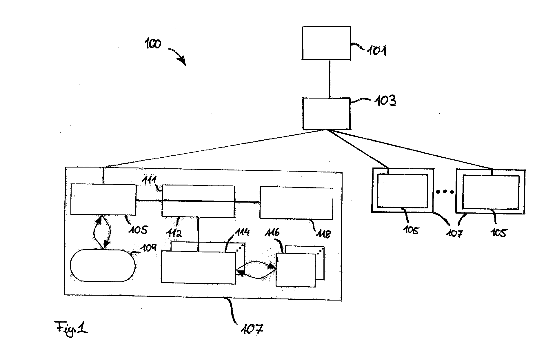 Search Method for a Containment-Aware Discovery Service