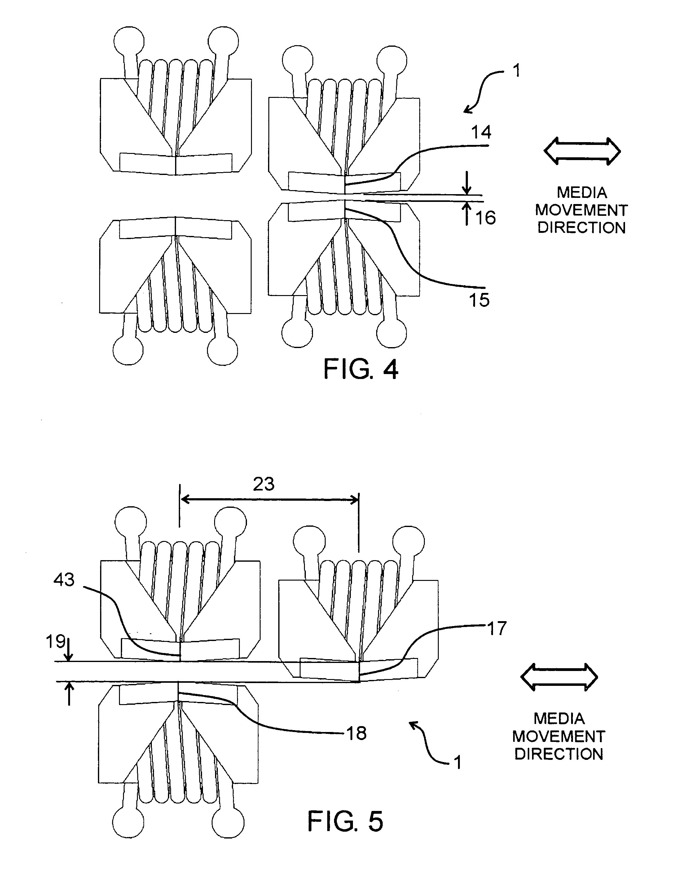 Write head layout