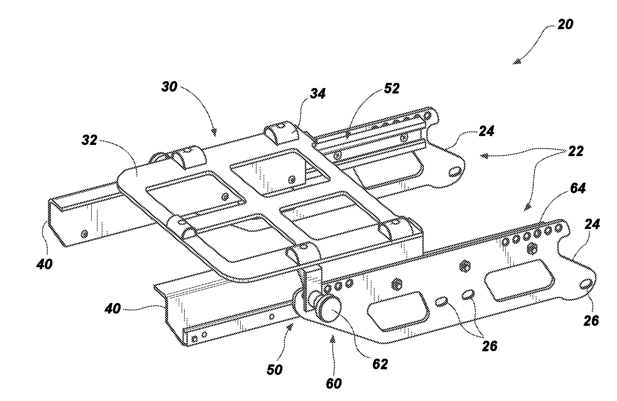 Displaceable utility positioning system for motorcycles