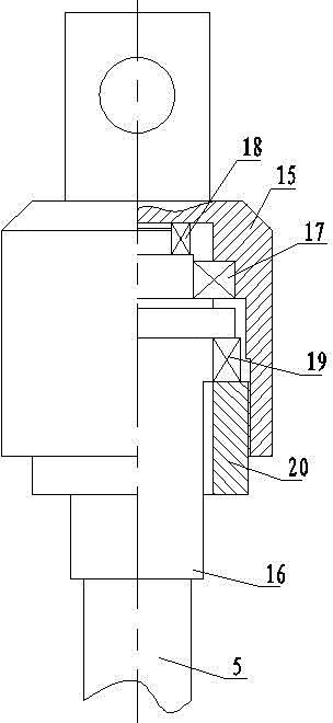 Reaction kettle with stirring arms capable of swinging