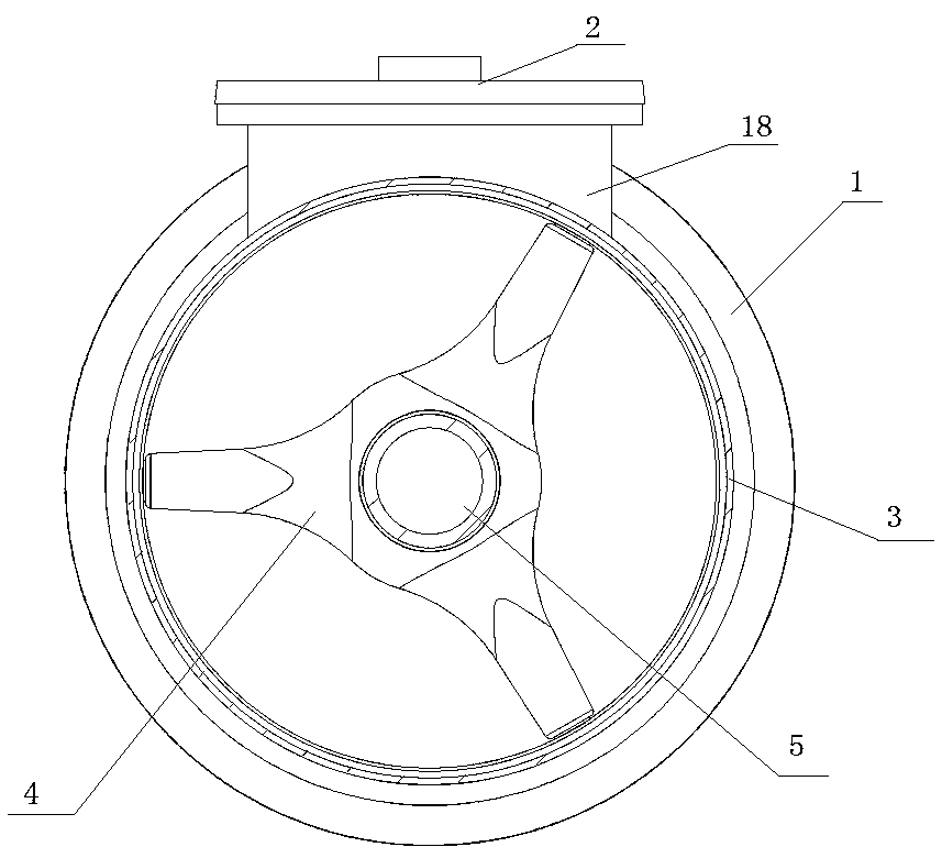 Integrated VFTO measuring bus and bus cylinder thereof