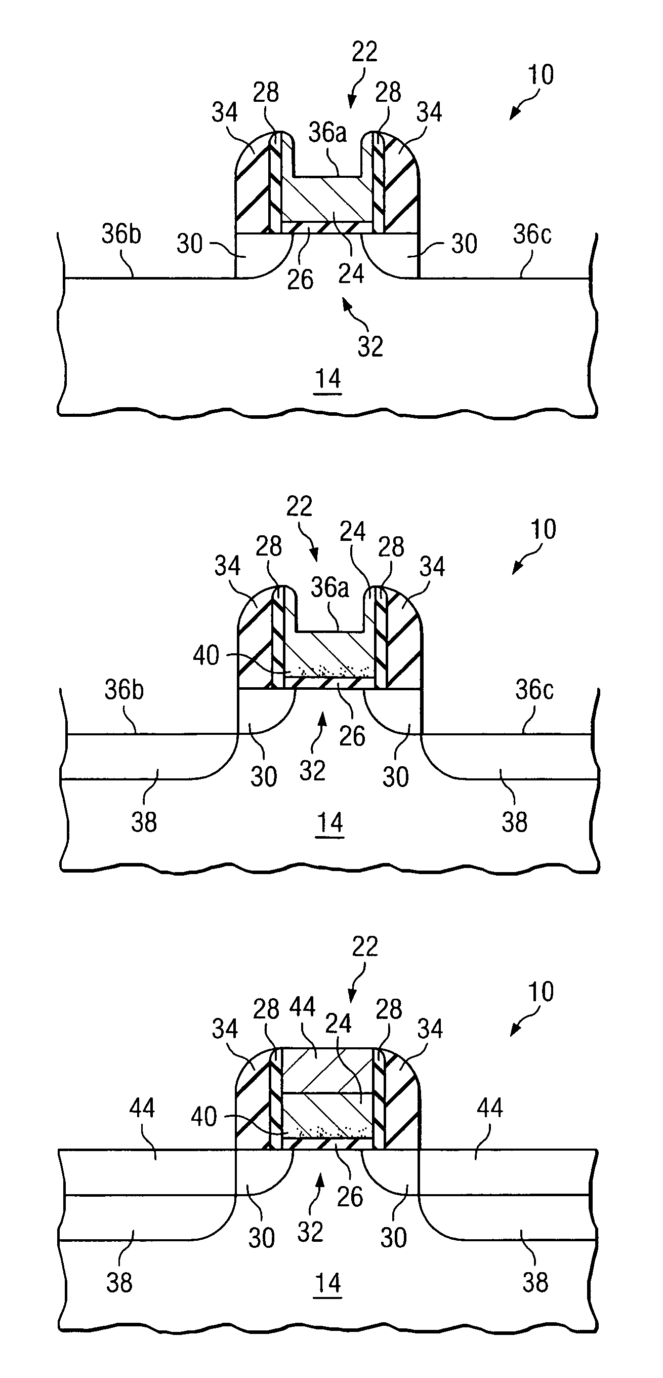 System and method for improved dopant profiles in CMOS transistors