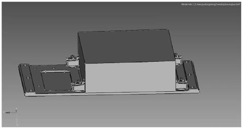 Aircraft internal equipment connection modeling method for dynamics simulation