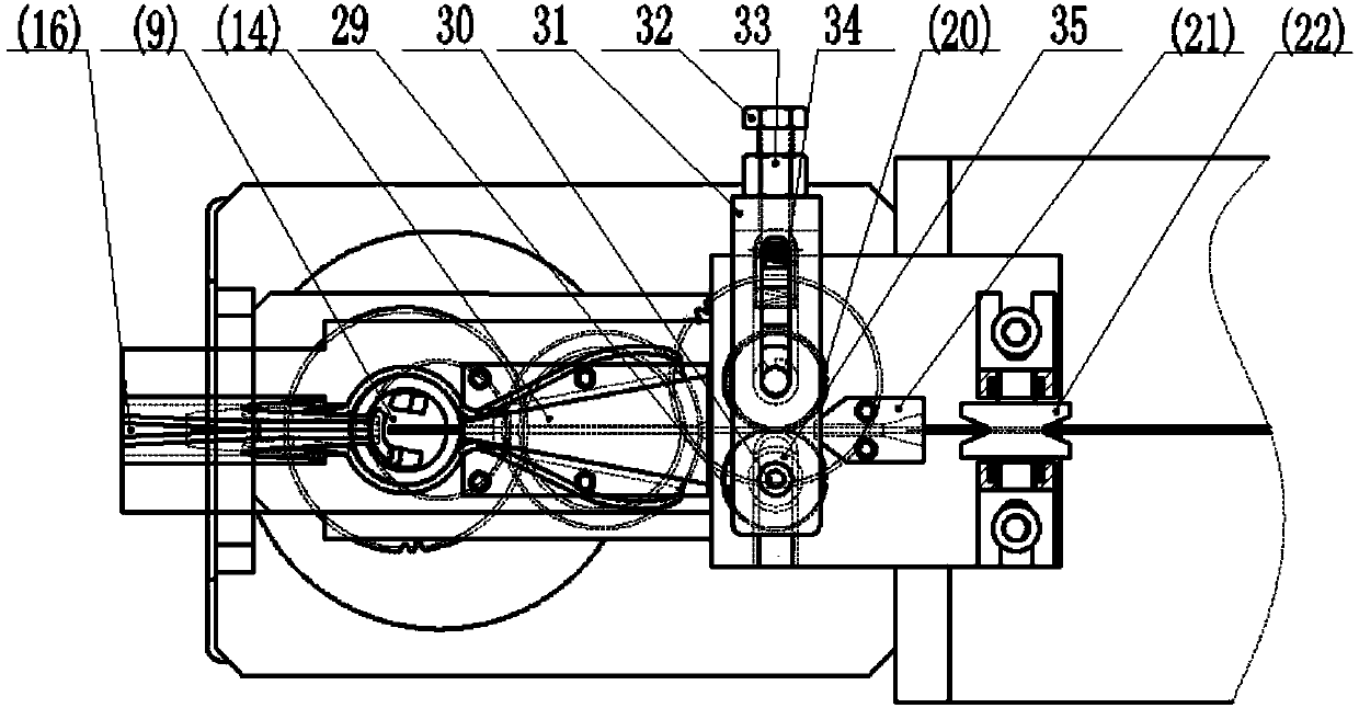 Full-automatic bundling machine for small-bundle wire