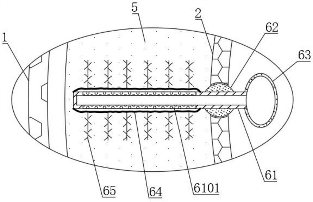 Three-state actuated demoulding type suspended filler for sewage treatment