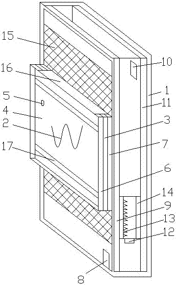 A glass curtain wall with steel structure for purifying indoor air