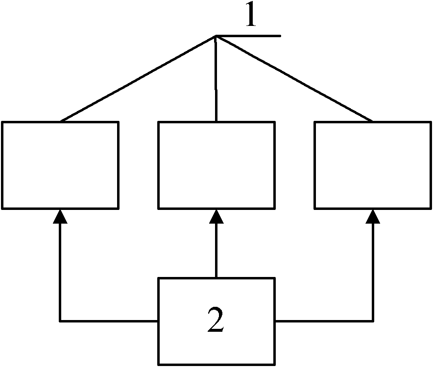 Advertising machine system for multi-machine synchronous playing