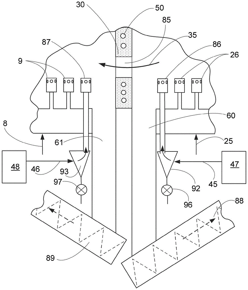 In-bed solids control valve with improved reliability