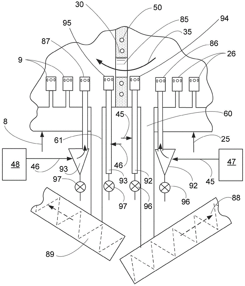 In-bed solids control valve with improved reliability