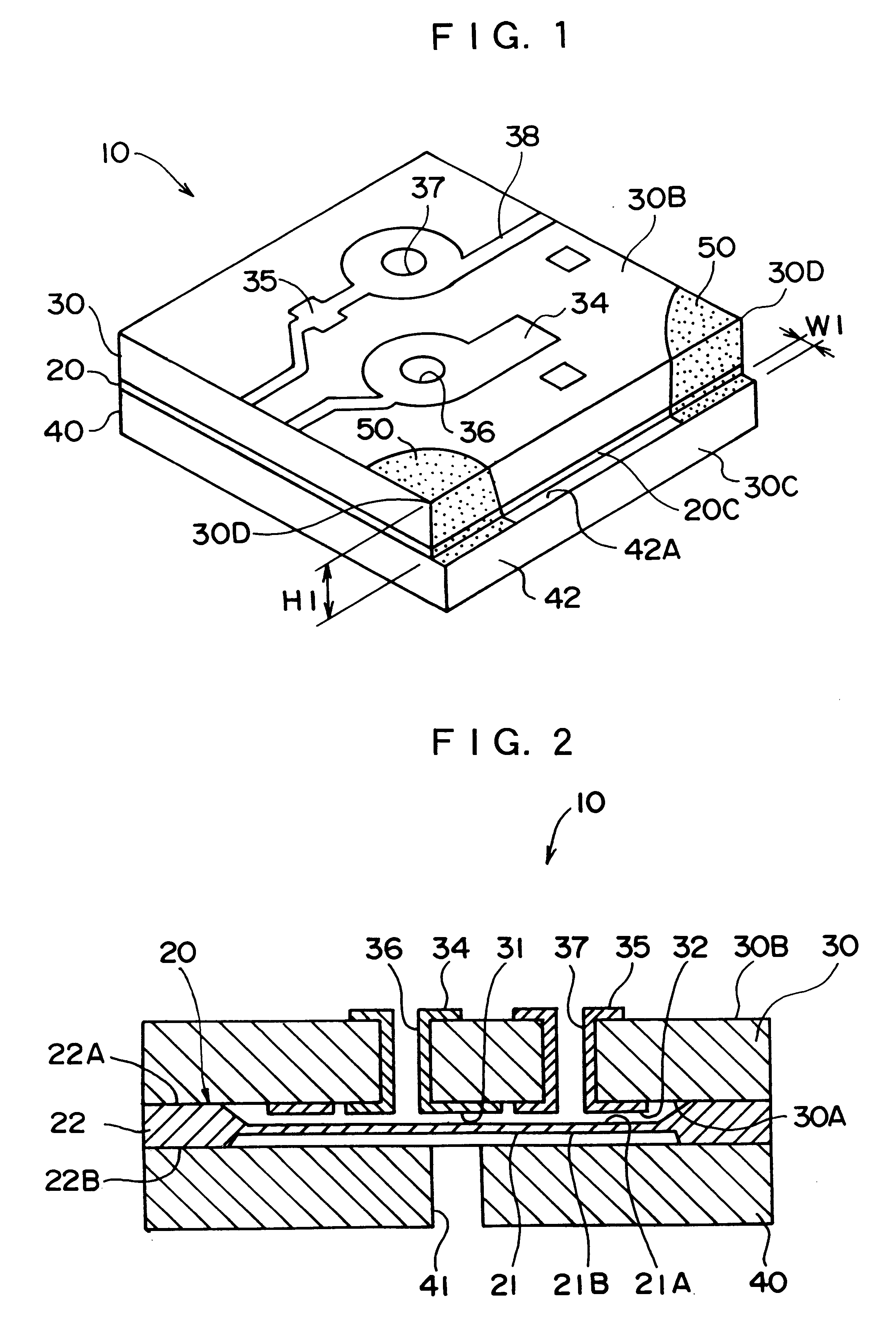 Sensor chip, laminated wafer for sensor chip and manufacturing method of sensor chip