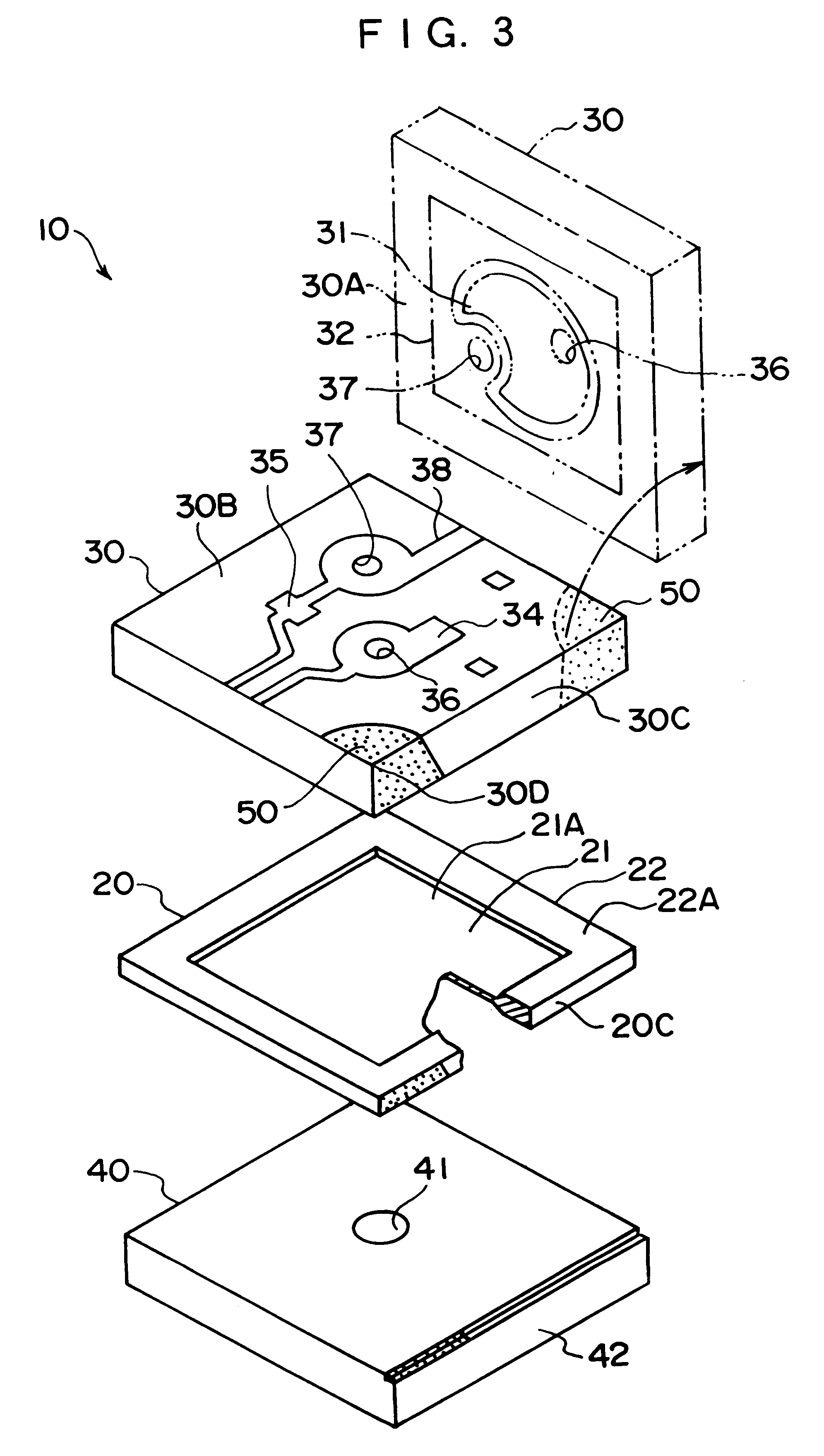 Sensor chip, laminated wafer for sensor chip and manufacturing method of sensor chip