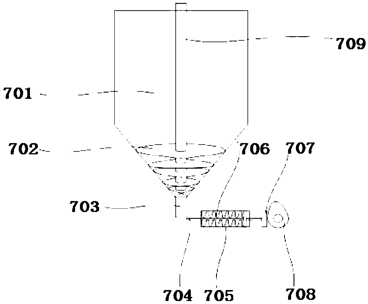 Automatic-stuffing-supply wonton producing device