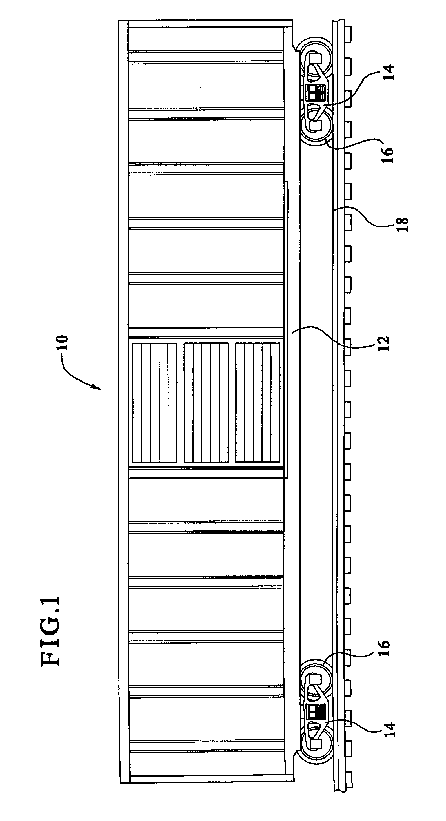 Freight railroad car reflector