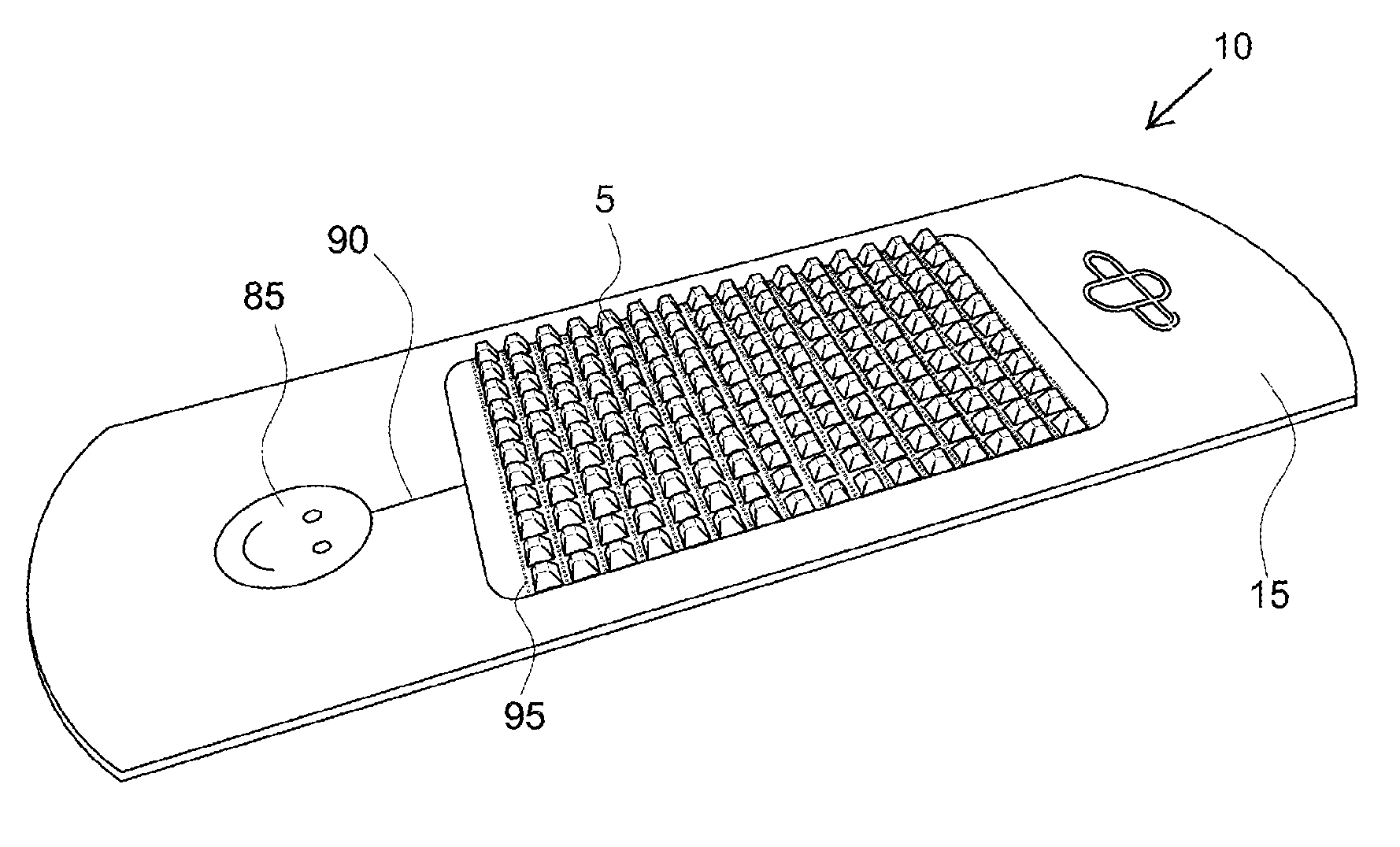 Thermally conductive, metal-based bandages to aid in medical healing and methods of use