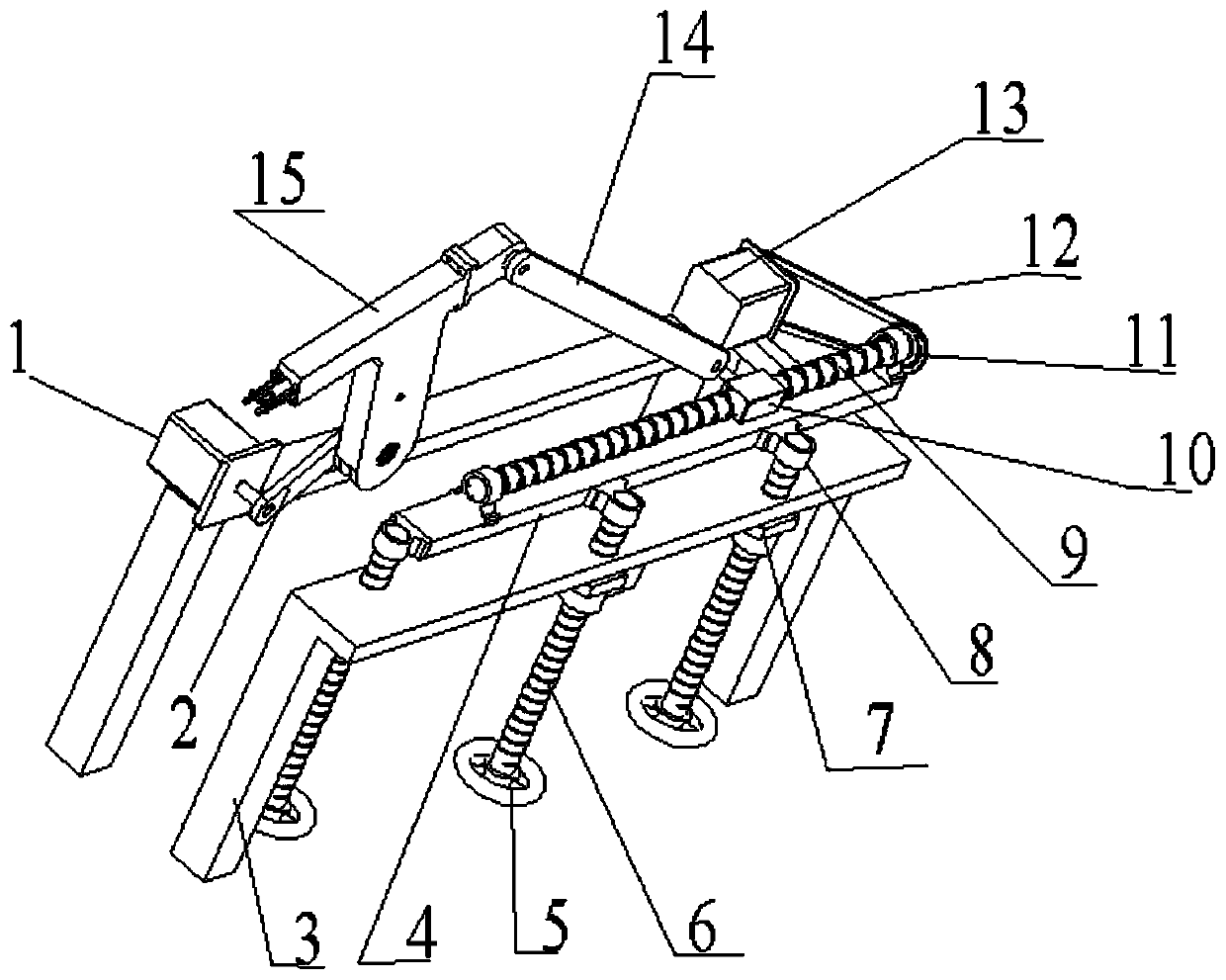 A Closed Chain Slider Crank Combination Flower Transplanting Mechanism