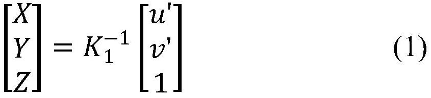 Aerial image geometric correction method based on attitude information of unmanned aerial vehicle