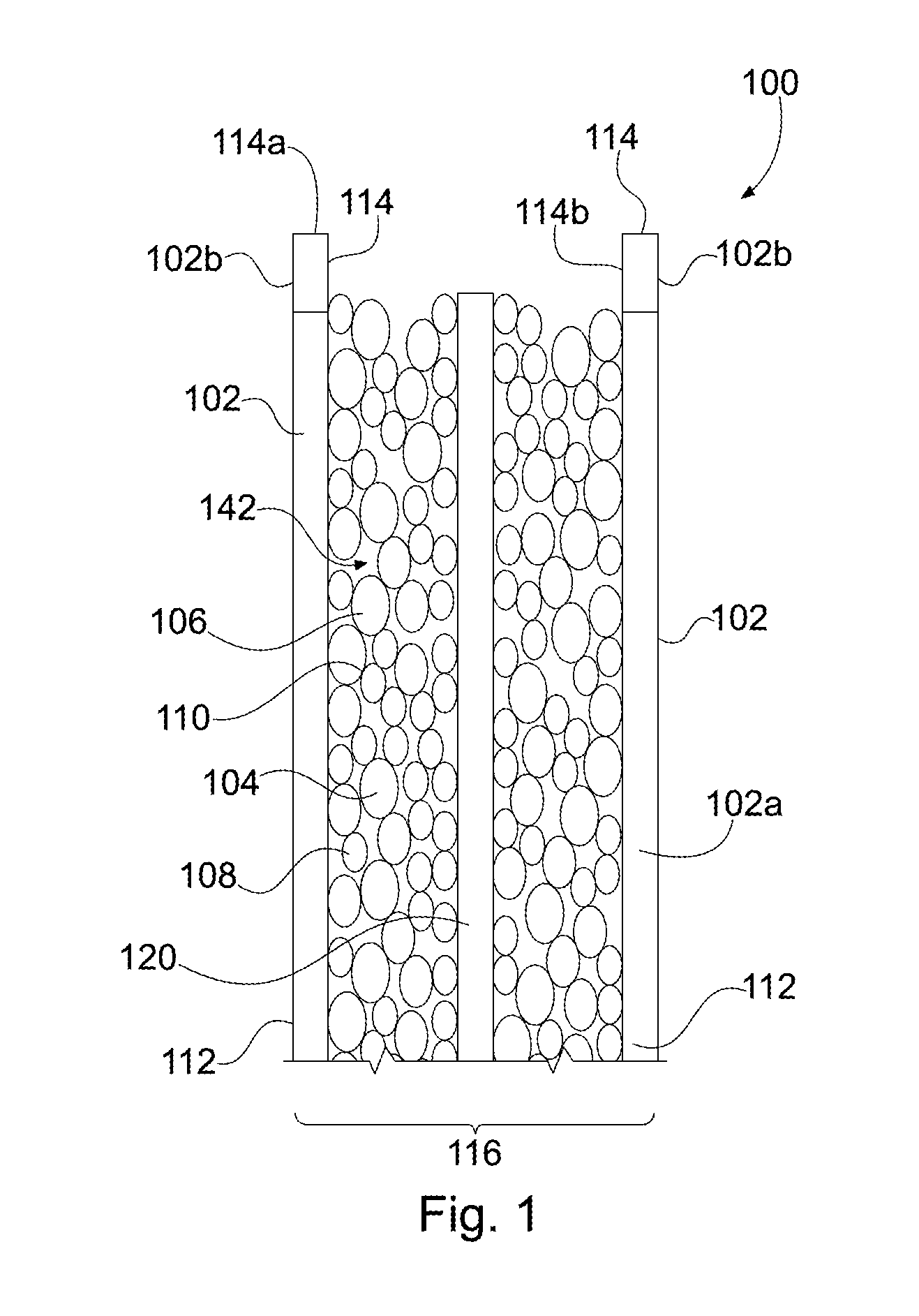 Large format ultracapacitors and method of assembly