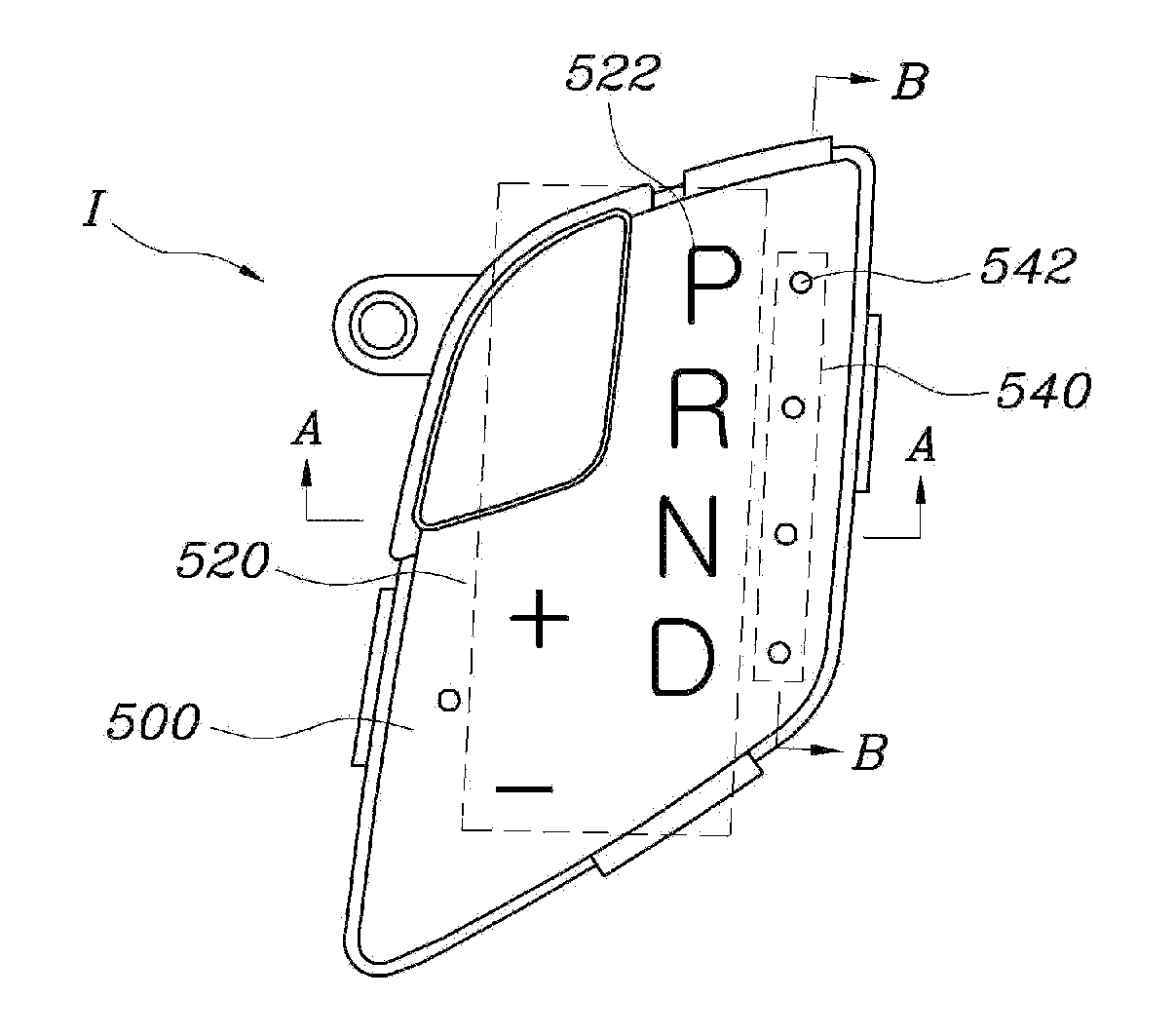 Transmission indicator for vehicle