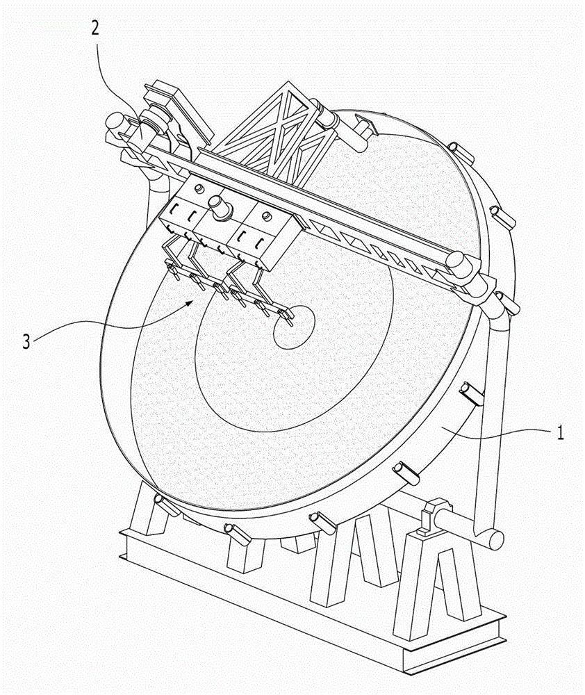 Composite type scraper having spraying function and granulating machine by use of composite type scraper