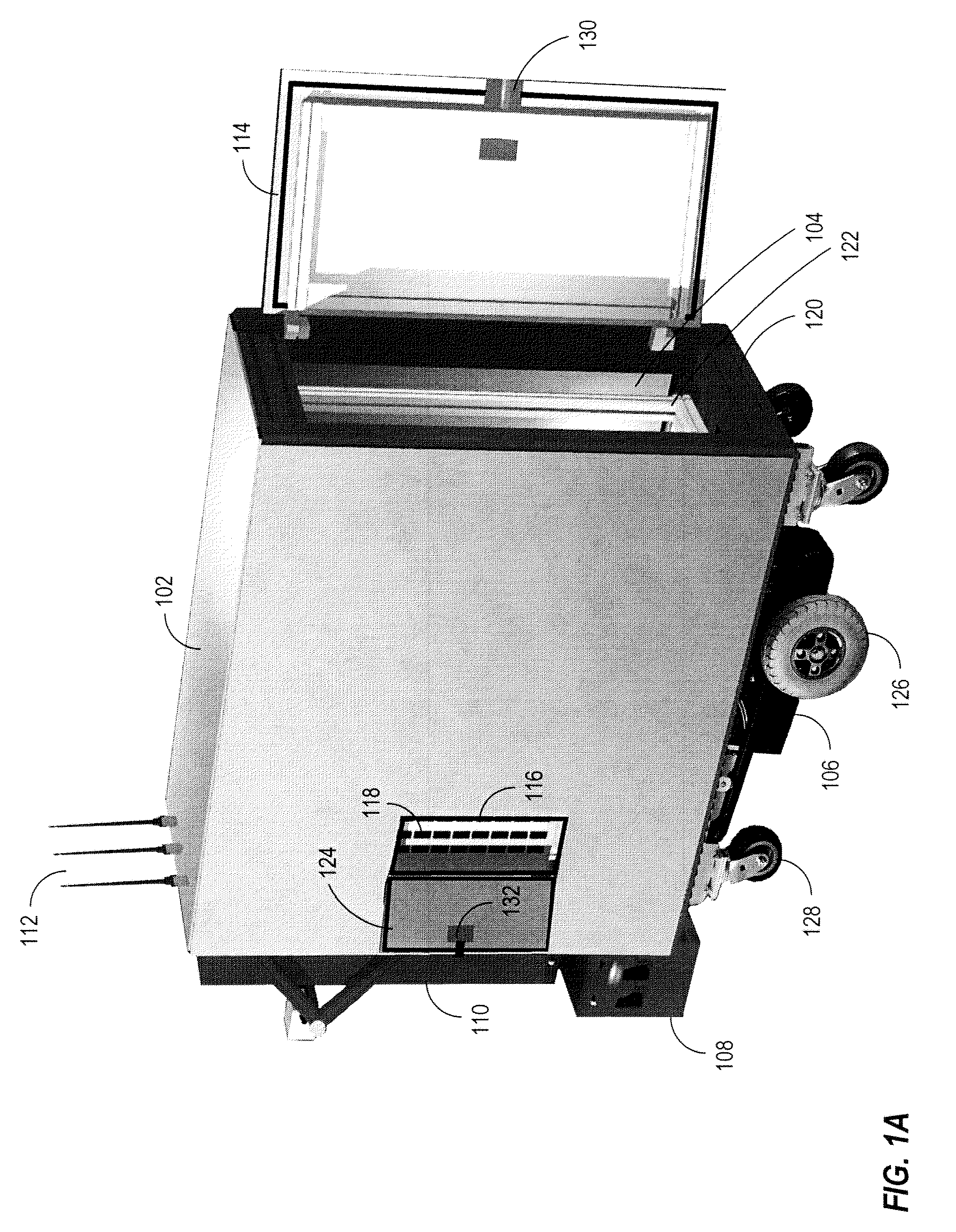 Method and apparatus for an electronic equipment rack