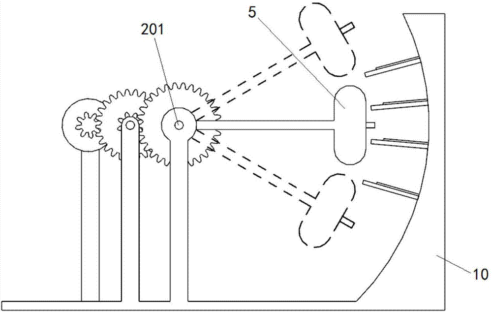 Combined wave energy collecting device