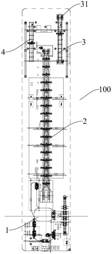 Axle assembly line