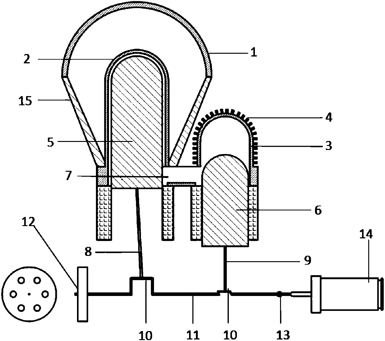 Stirling power generator with spherical Fresnel solar thermal collector