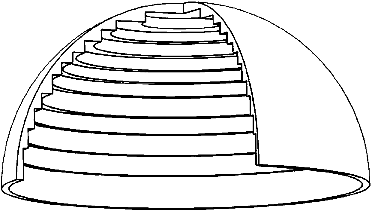 Stirling power generator with spherical Fresnel solar thermal collector