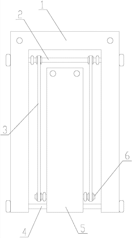 Construction engineering formwork support frame