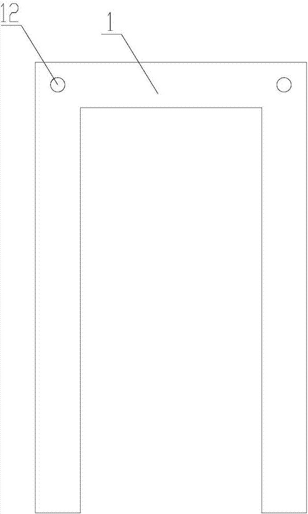 Construction engineering formwork support frame