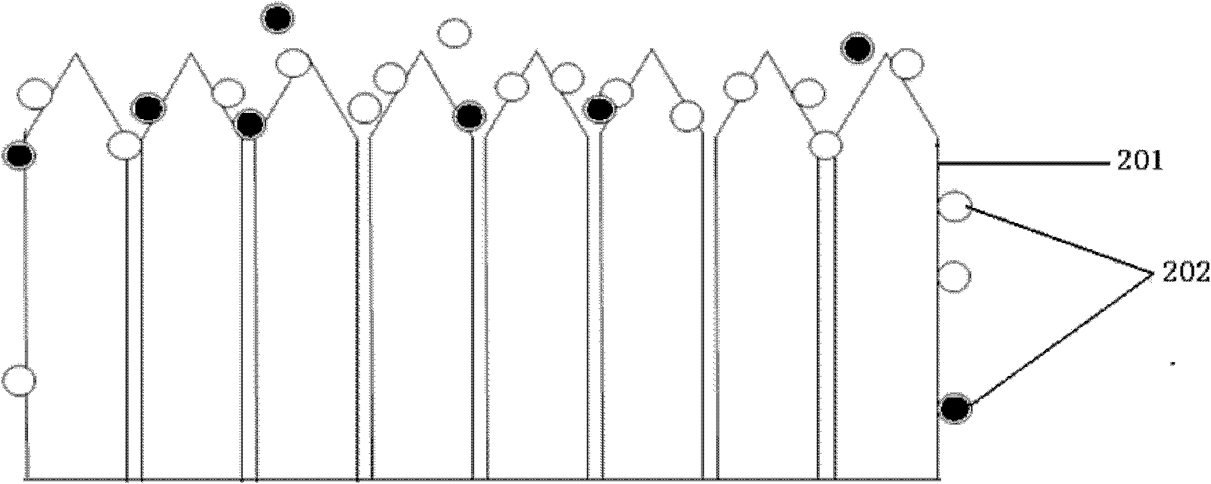 Plasma display screen manufacturing method and plasma display screen