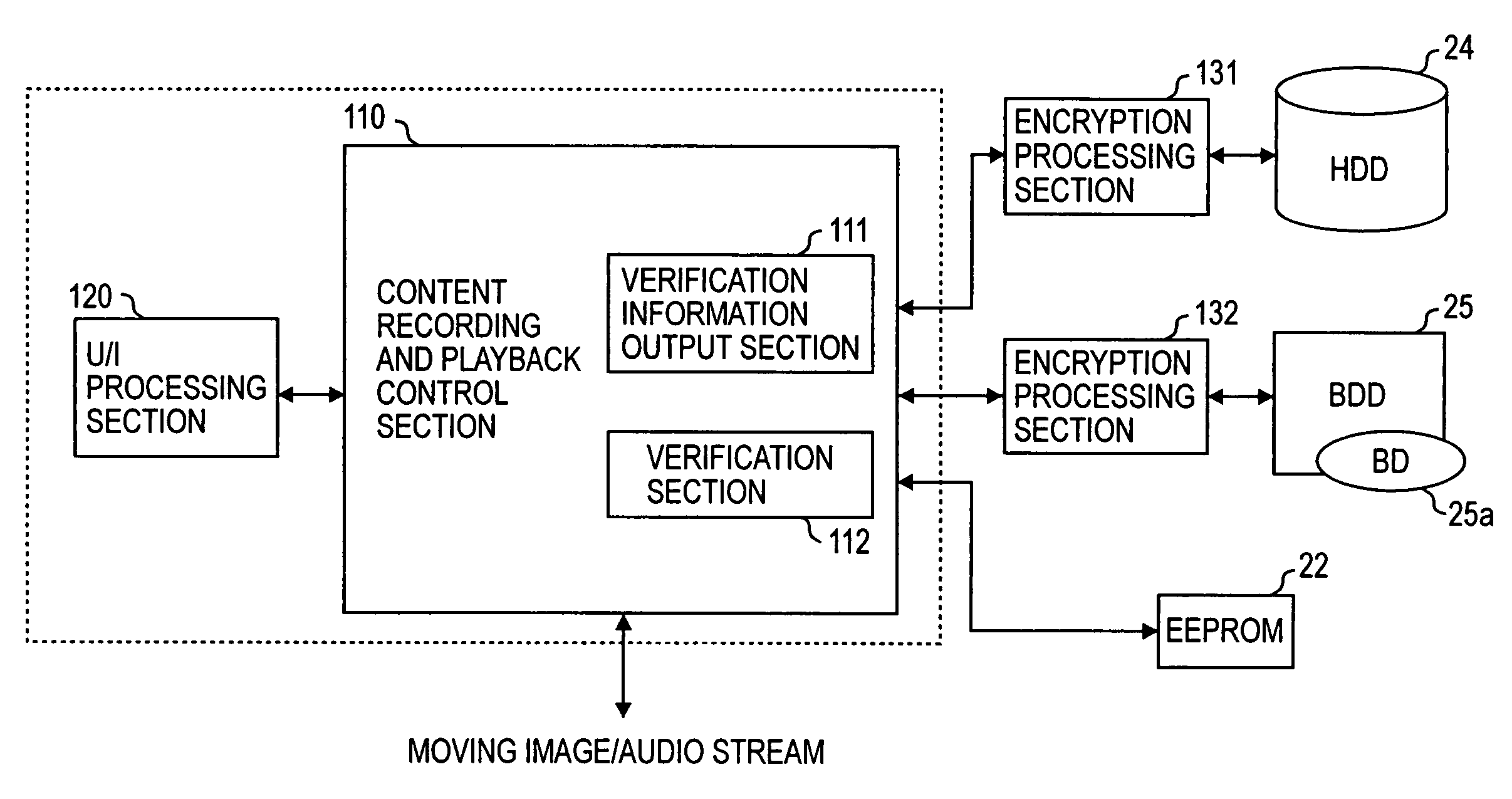 Information recording and playback apparatus, content management method, and content management program capable of preventing illegal copying of content