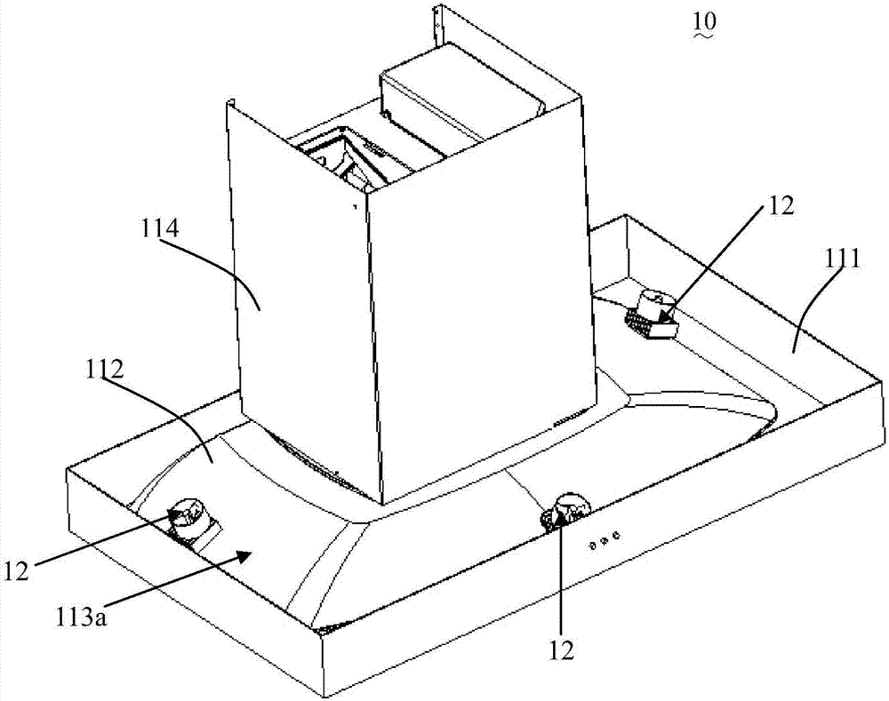 Fume exhaust device and control device thereof